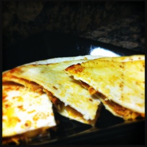 BBQ Chicken Quesadilla