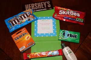 Back to School Survival Kit contents Back to School Survival Kit contents