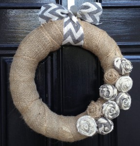 Burlap Wreath