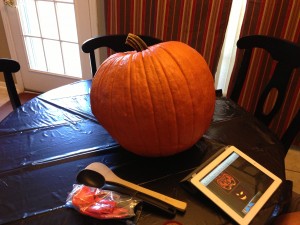 Prepare pumpkin