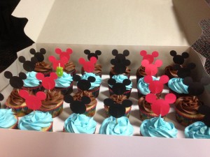 Mickey Mouse Cupcakes