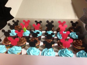 Mickey Mouse Cupcakes